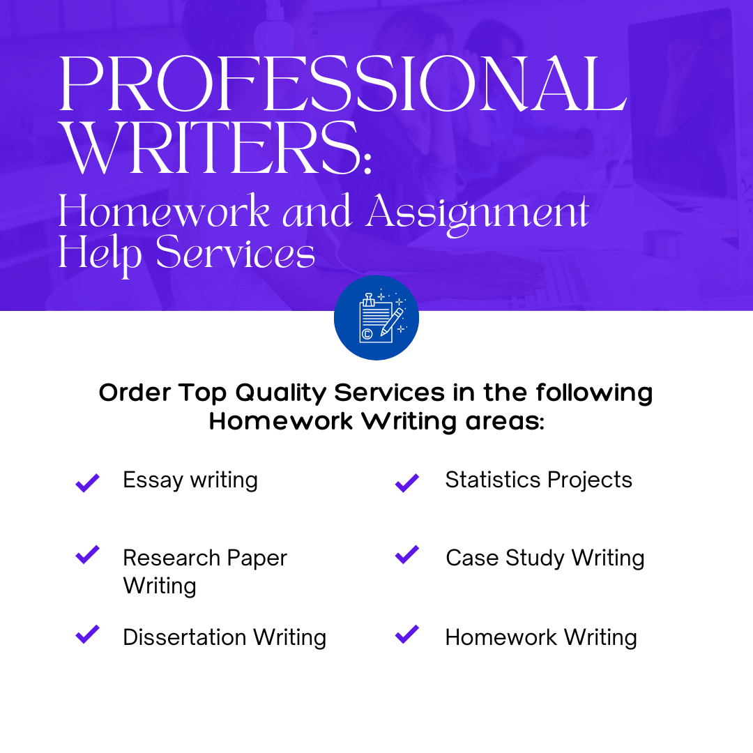 homework writing services